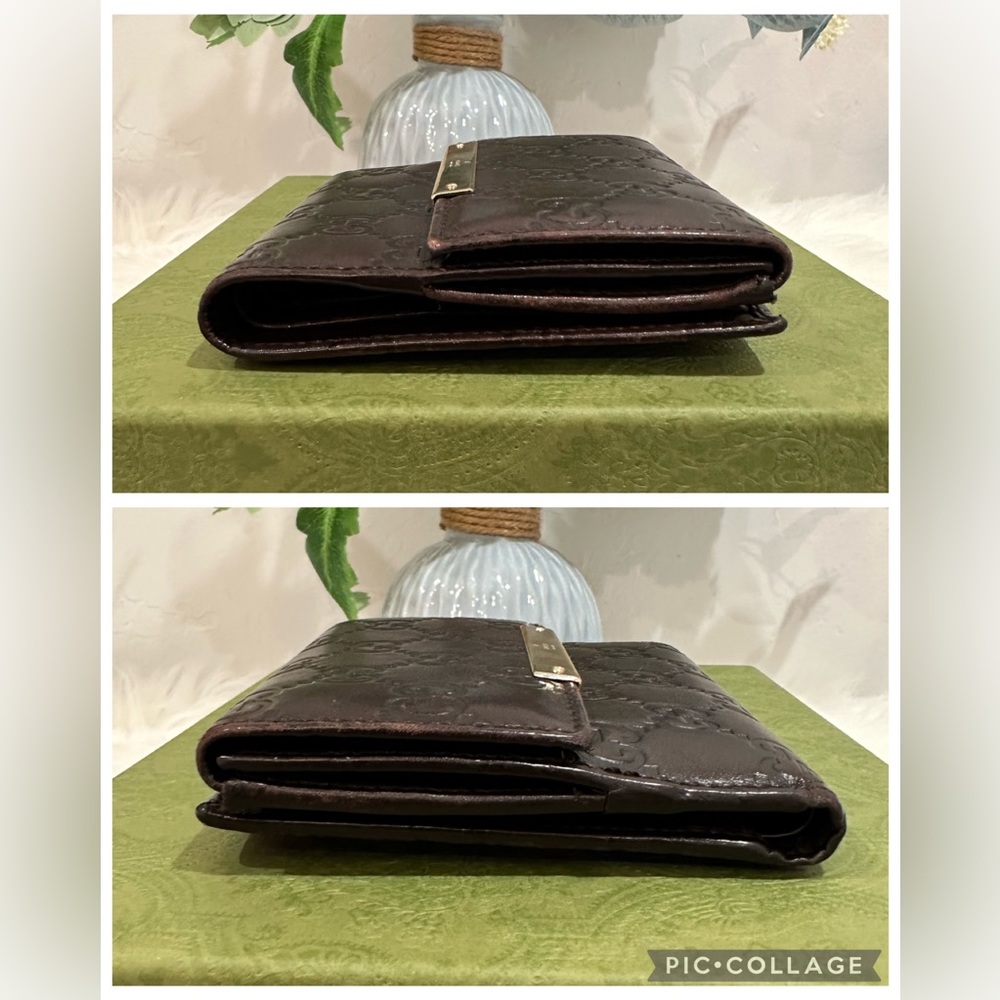 Gucci Guccissima Compact Bifold Wallet Only - Picture 14 of 14